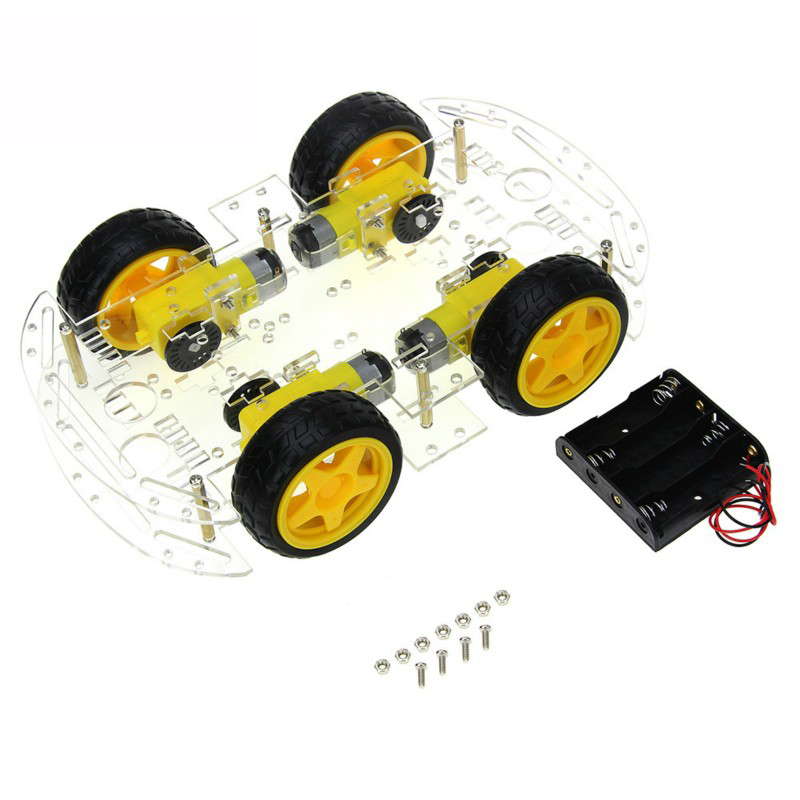 Microbit Robot - 4WD Smart Robot Car Chassis Kits