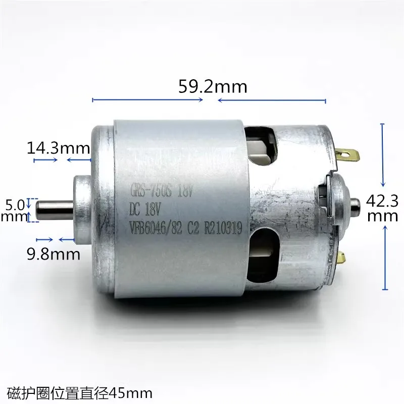 18V RS-750 High-Speed DC Motor - Dc Motor 评论和价格