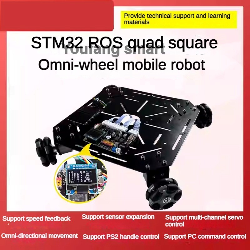 5kg Load ROS 4WD Omni Wheel Ro - Ros Robot 评论和价格