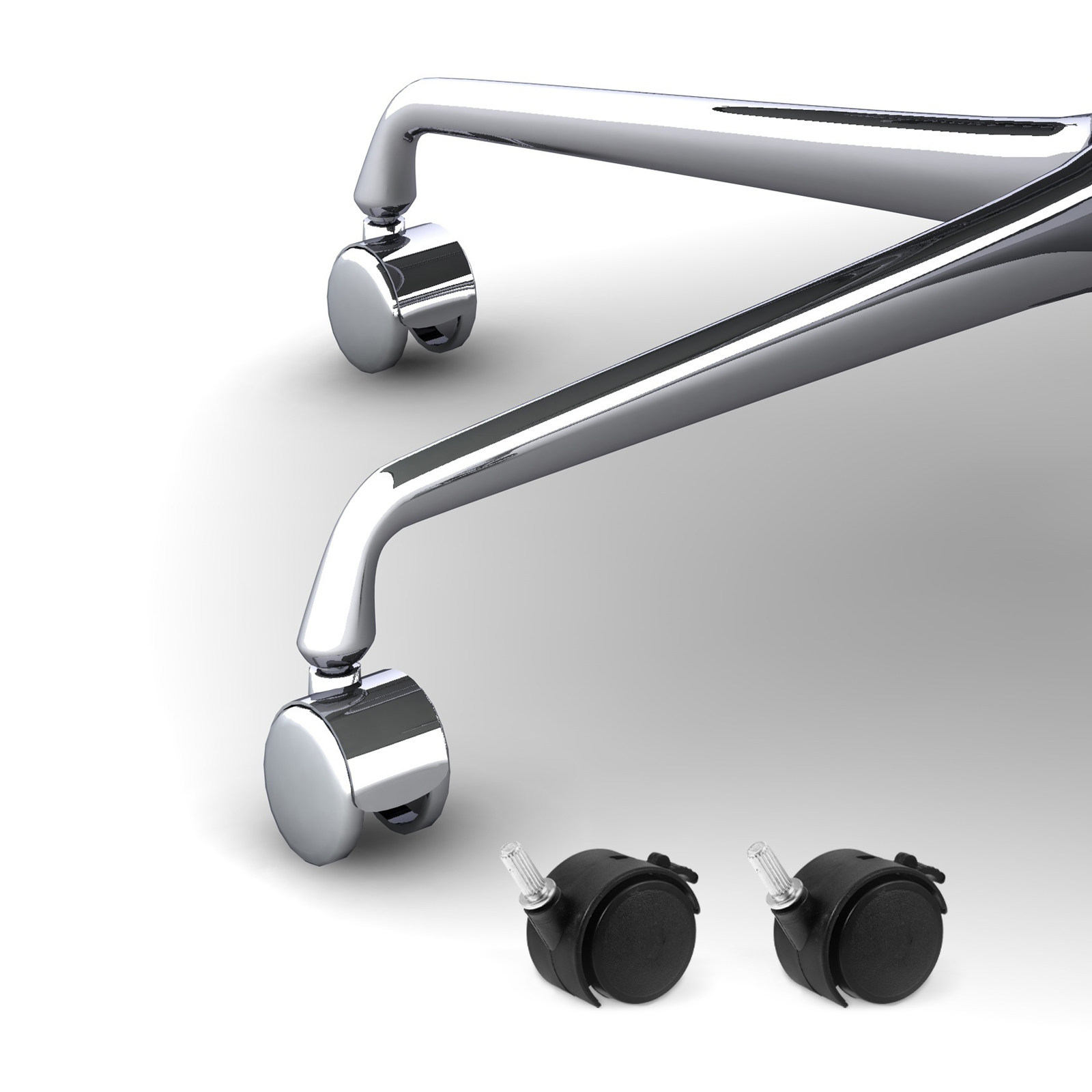 2pcs Swivel Caster Wheels with - Caster Wheel 评论和价格