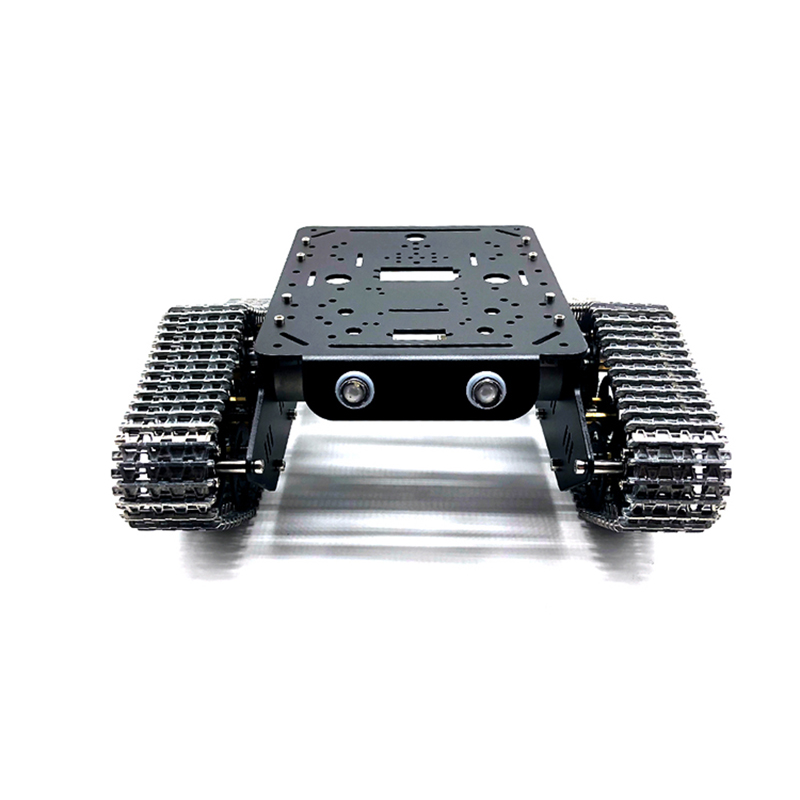 Metal 2WD Tank Chassis with Pl - Tracked Robot Chassis 评论和价格