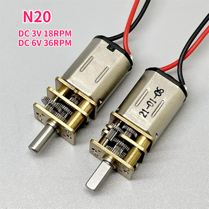 N20 DC 3V 18rpm 6V  36RPM  Min - Dc Motor 评论和价格