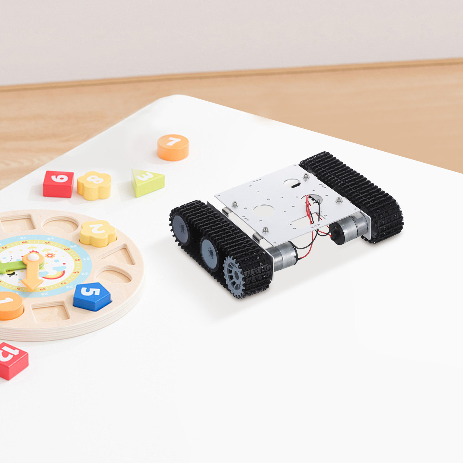 Metal Robot Tank Chassis Kit - - Tracked Robot Chassis 评论和价格