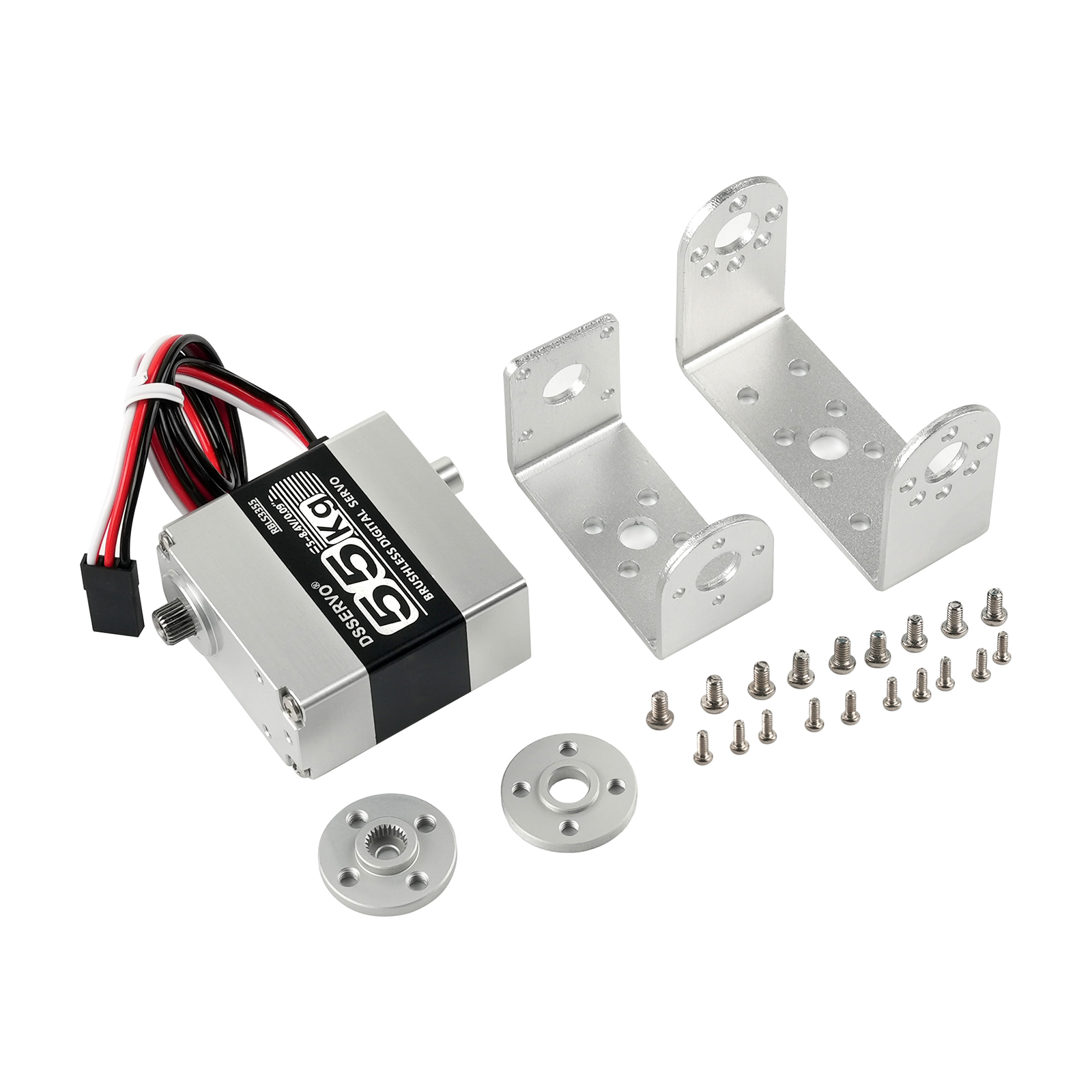 RBLS3355 Dual Axis 5-8.4V Brus - Robot Arm Metal 评论和价格