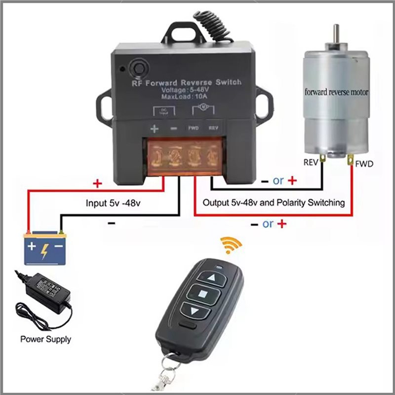 BHBD-2X Forward Reverse Remote - Dc Motor 评论和价格