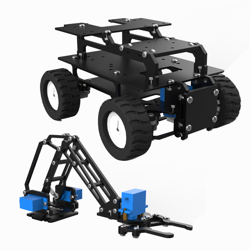 Acrylic 4WD Robot Car Motor Ac - Tracked Robot Chassis 评论和价格