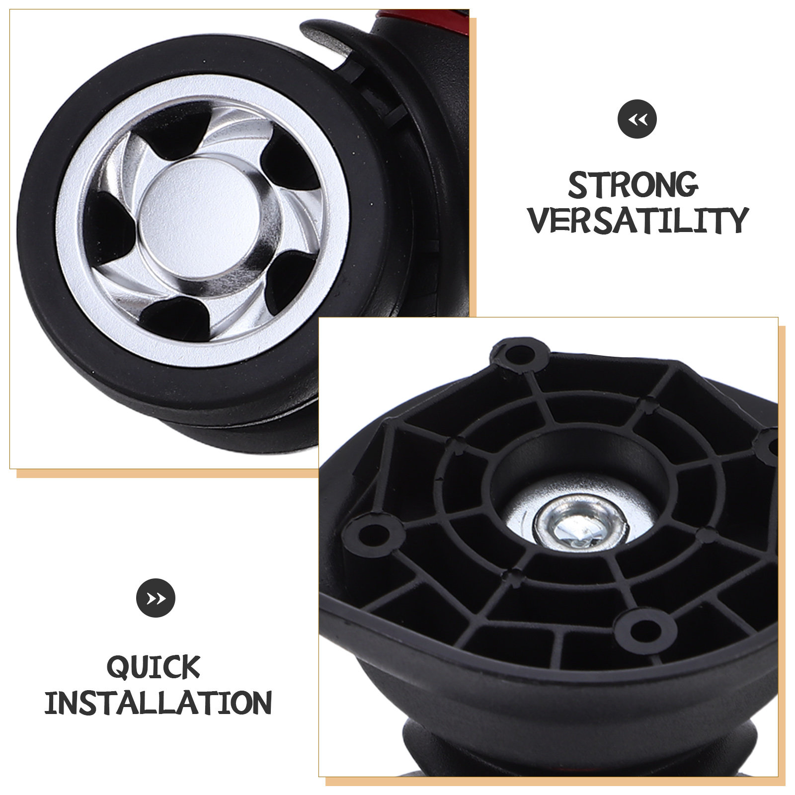 Universal Luggage Wheels Repla - Caster Wheel 评论和价格