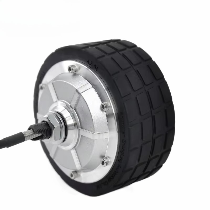 4.5 Inch DC 24V 200W 150kg Loa - Robot Wheel 评论和价格
