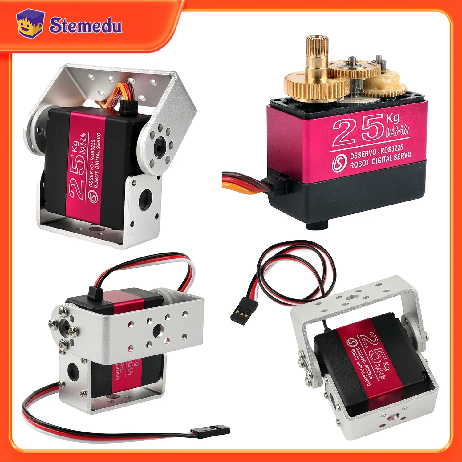25KG Robot Digital Servo High  - Robot Arm Metal 评论和价格