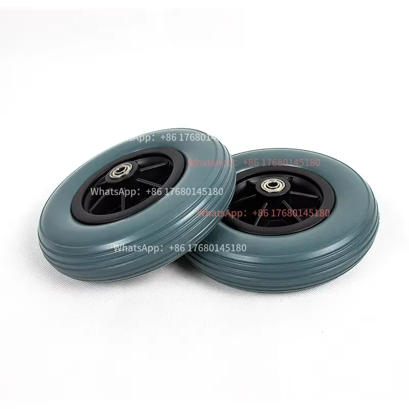 8x2 Inch PU Foam Solid Wheelch - Caster Wheel 评论和价格