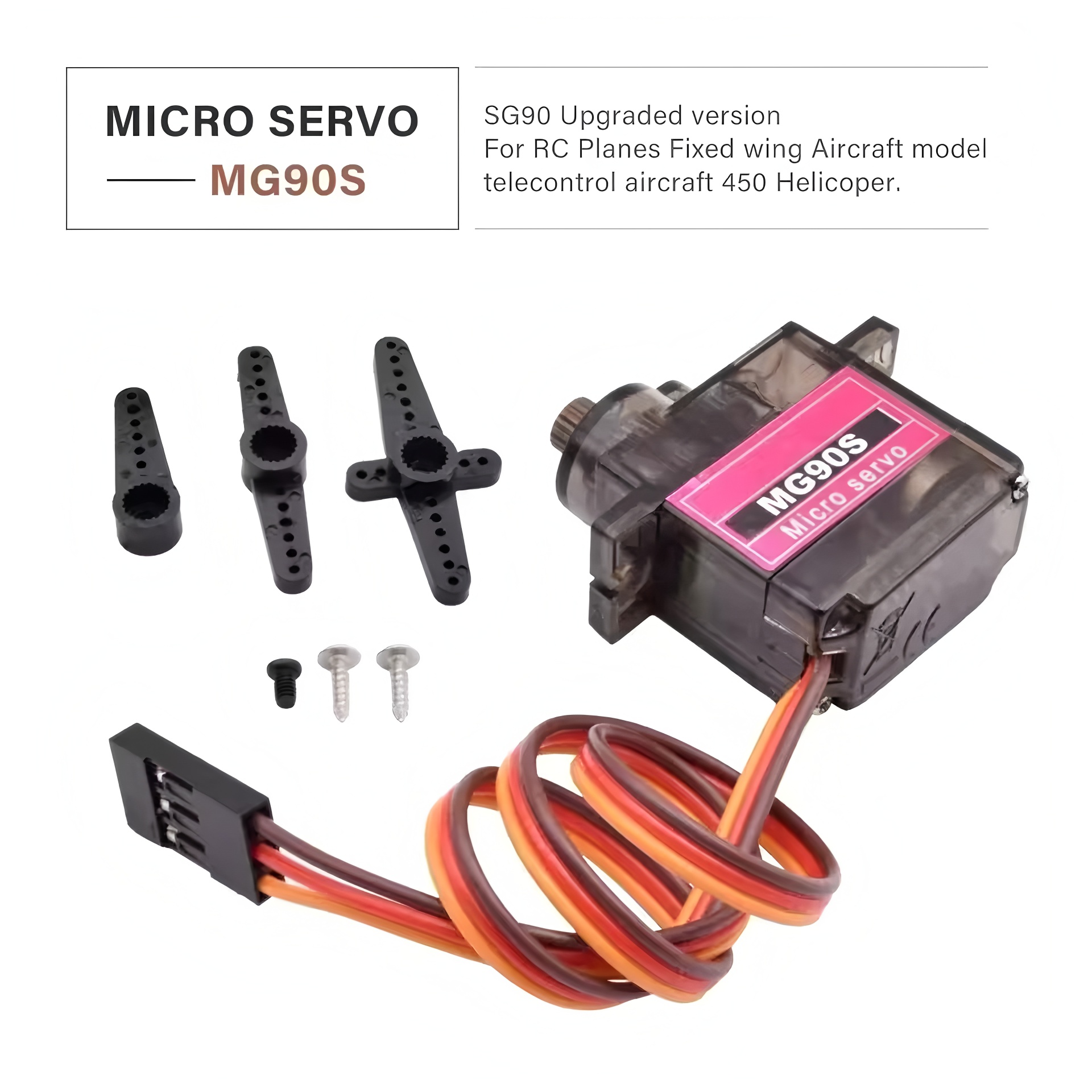 4/5/10/20pcs MG90S Micro Servo - Servo Sg90 评论和价格