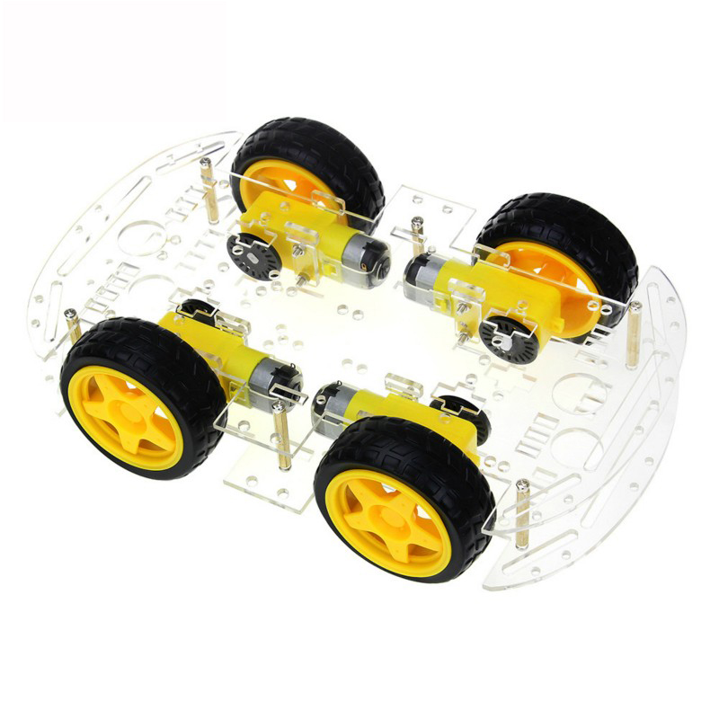 4WD Smart Robot Car Chassis Ki - Microbit Robot 评论和价格