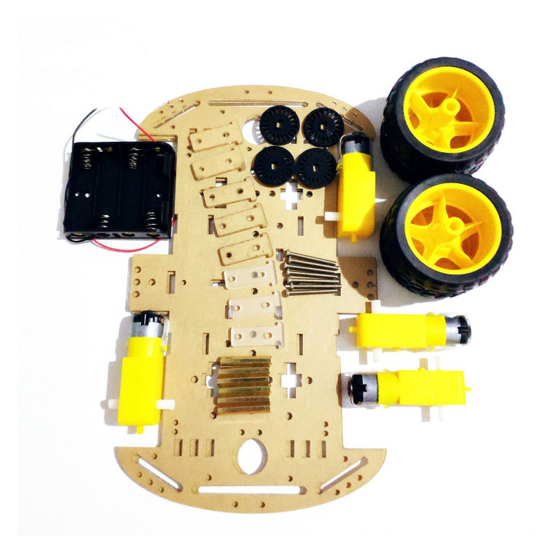 4WD Smart Robot Car Chassis Ki - Microbit Robot 评论和价格