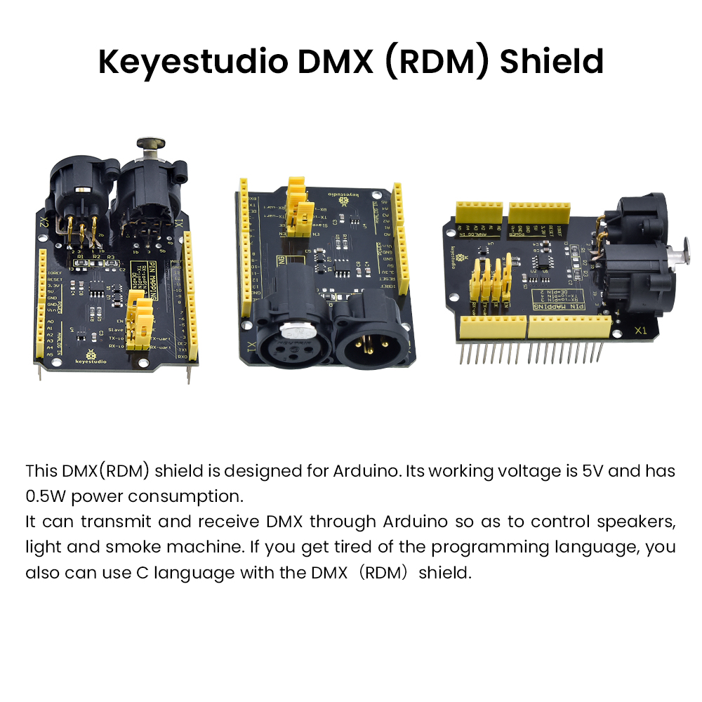 NEW Keyestudio  5V DMX (RDM)Sh - Microbit Robot 评论和价格